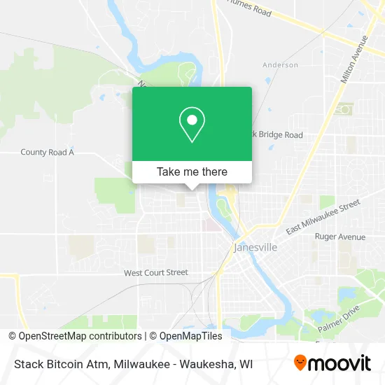Stack Bitcoin Atm map