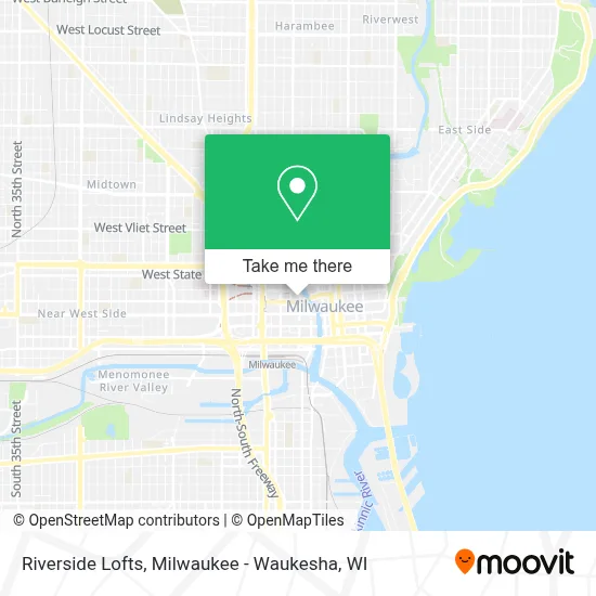 Riverside Lofts map