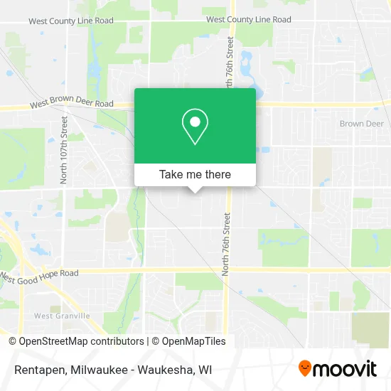 Rentapen map
