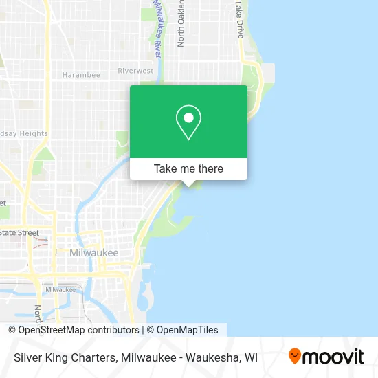 Silver King Charters map