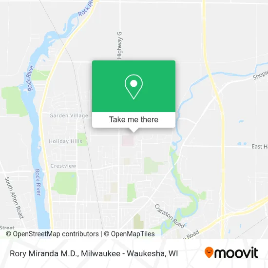 Rory Miranda M.D. map