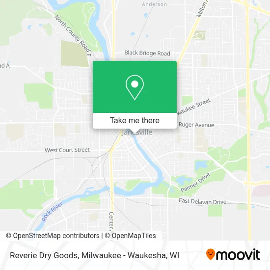 Reverie Dry Goods map