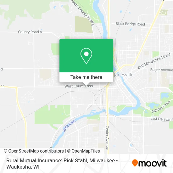 Rural Mutual Insurance: Rick Stahl map