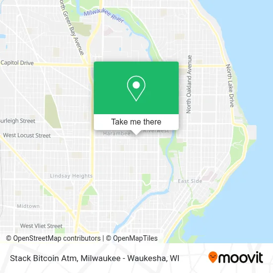 Stack Bitcoin Atm map