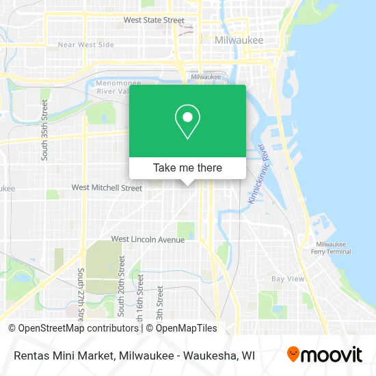 Rentas Mini Market map
