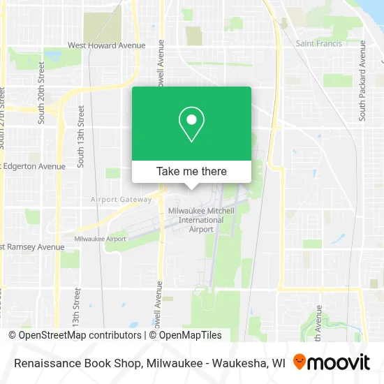 Renaissance Book Shop map