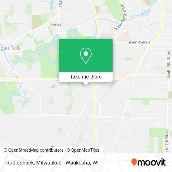 Radioshack map
