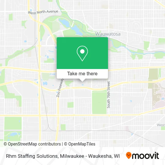 Rhm Staffing Solutions map