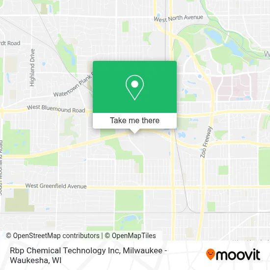 Rbp Chemical Technology Inc map