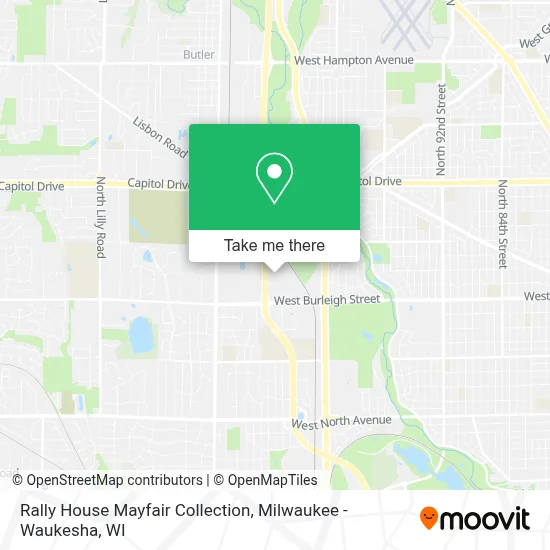 Rally House Mayfair Collection map