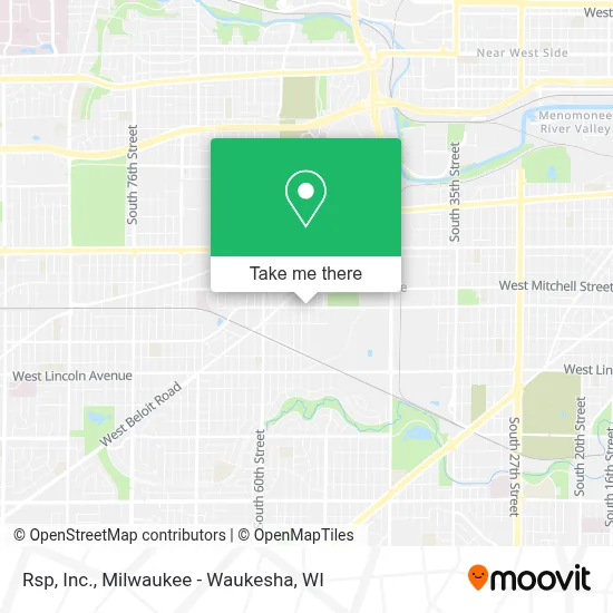 Rsp, Inc. map