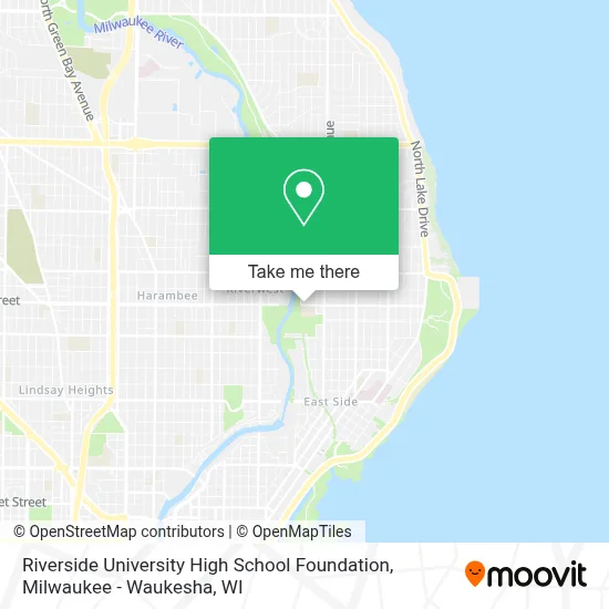 Riverside University High School Foundation map