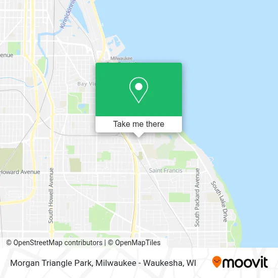 Morgan Triangle Park map