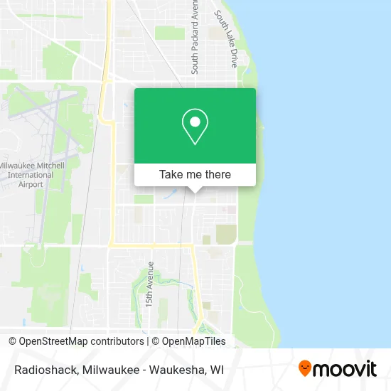 Radioshack map