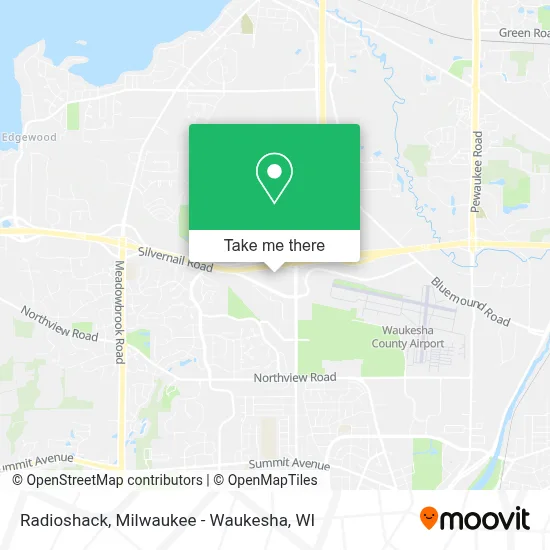 Radioshack map