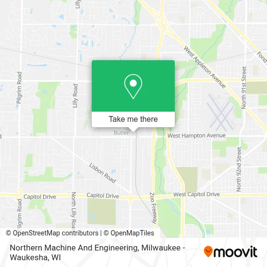 Northern Machine And Engineering map