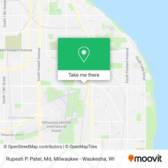 Rupesh P. Patel, Md map