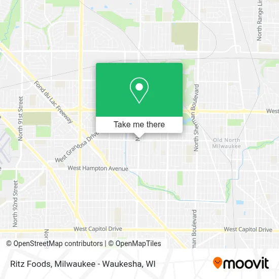 Ritz Foods map