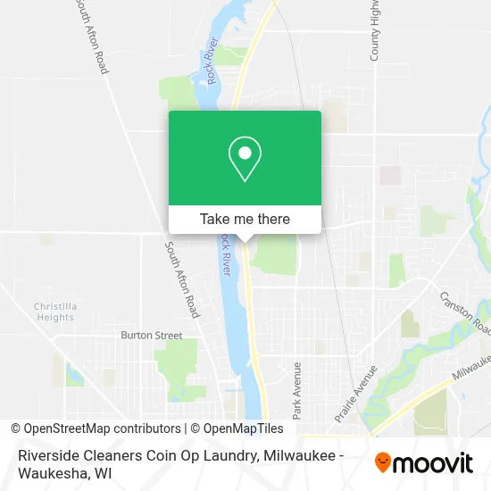 Riverside Cleaners Coin Op Laundry map