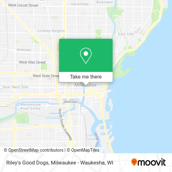 Riley's Good Dogs map