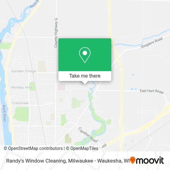 Randy's Window Cleaning map