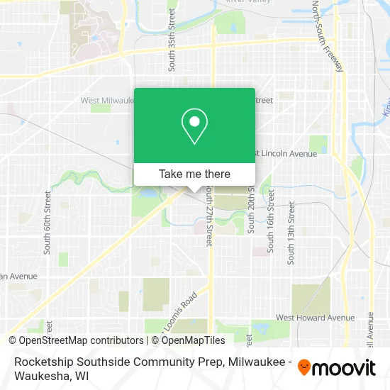 Rocketship Southside Community Prep map