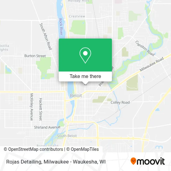 Rojas  Detailing map