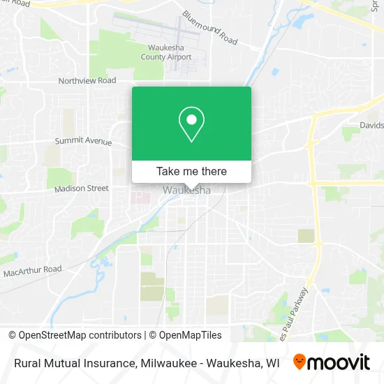 Rural Mutual Insurance map