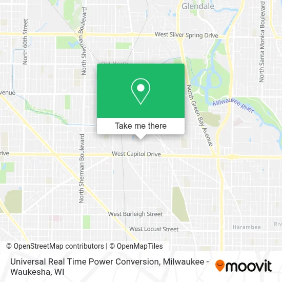 Universal Real Time Power Conversion map