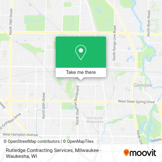 Rutledge Contracting Services map