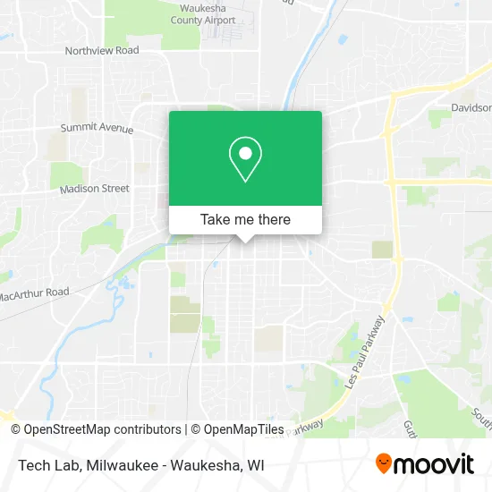 Tech Lab map