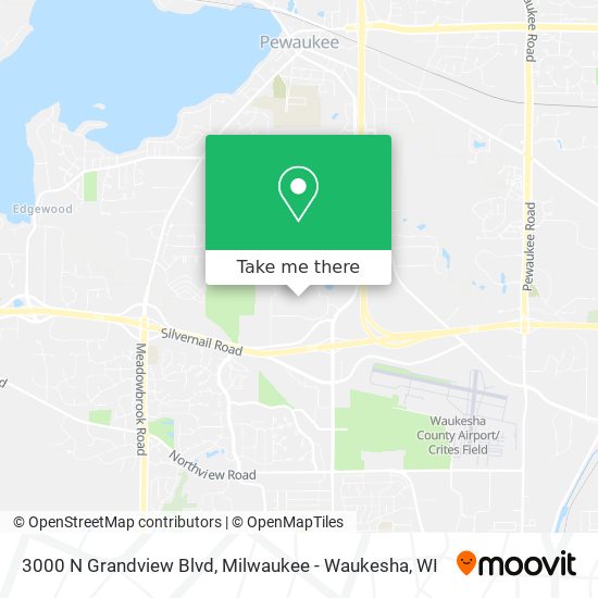 Mapa de 3000 N Grandview Blvd