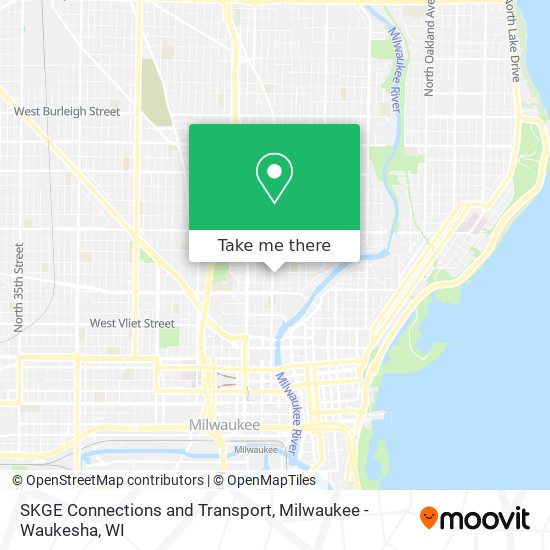 SKGE Connections and Transport map