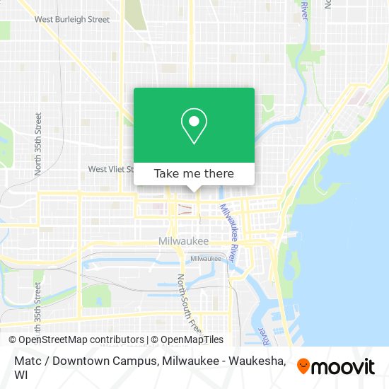 Matc / Downtown Campus map