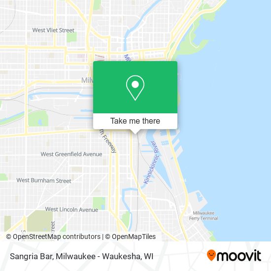 Sangria Bar map