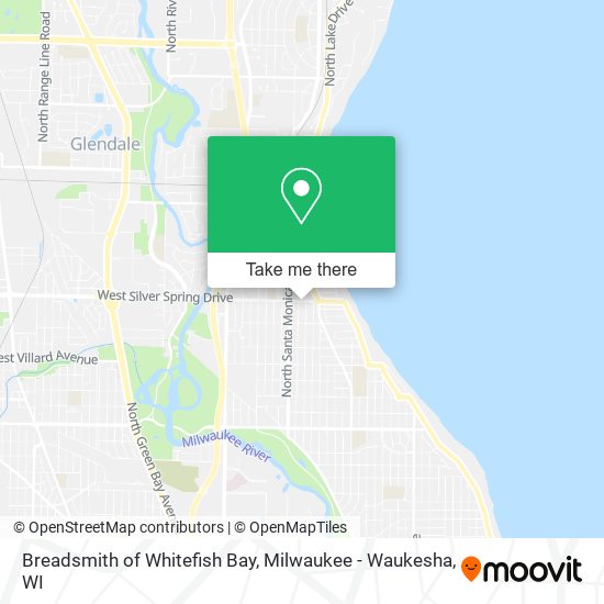 Mapa de Breadsmith of Whitefish Bay