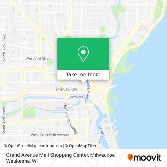 Mapa de Grand Avenue Mall Shopping Center