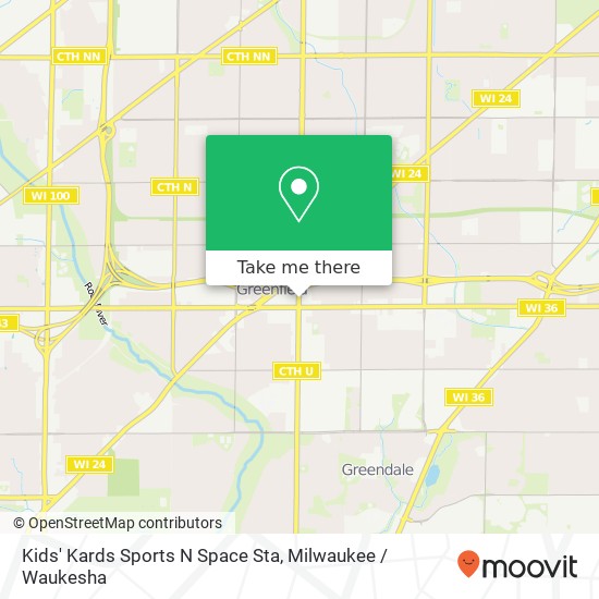 Kids' Kards Sports N Space Sta map