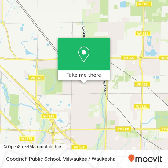 Mapa de Goodrich Public School