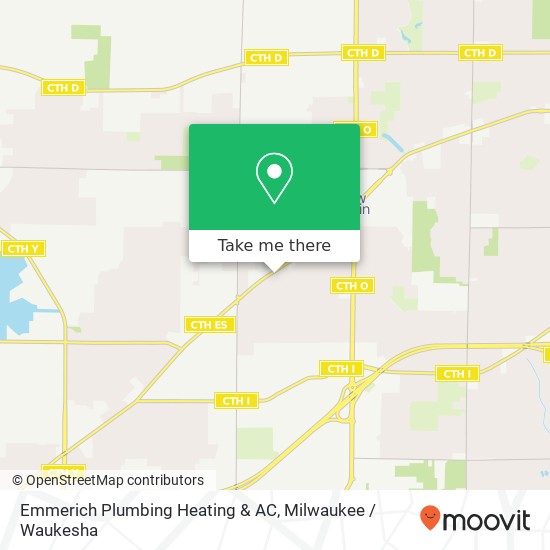 Mapa de Emmerich Plumbing Heating & AC