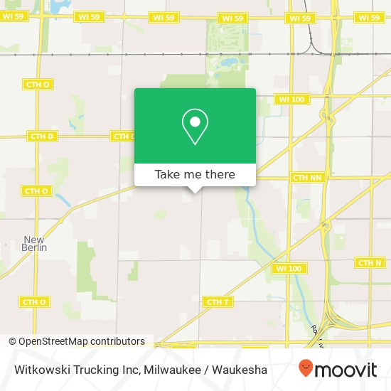 Witkowski Trucking Inc map