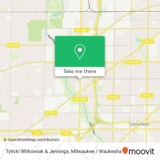 Mapa de Tylicki Witkowiak & Jennings