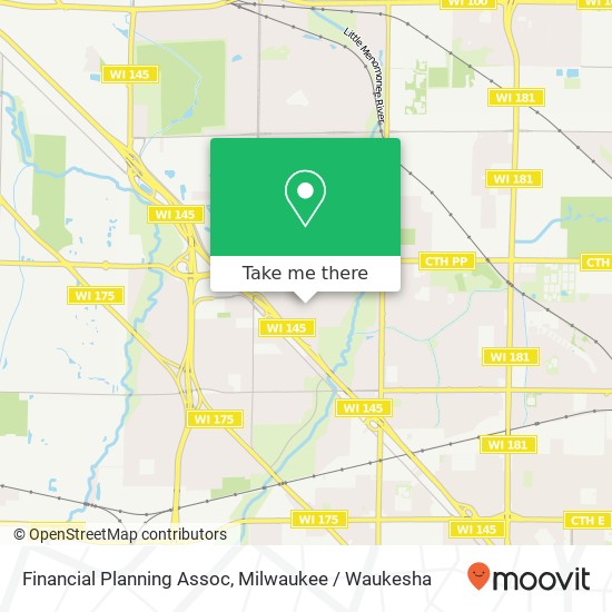 Financial Planning Assoc map