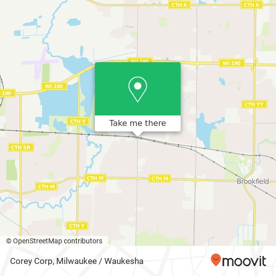 Mapa de Corey Corp