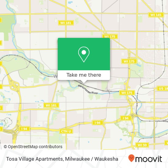 Mapa de Tosa Village Apartments