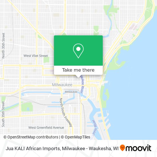 Jua KALI African Imports map