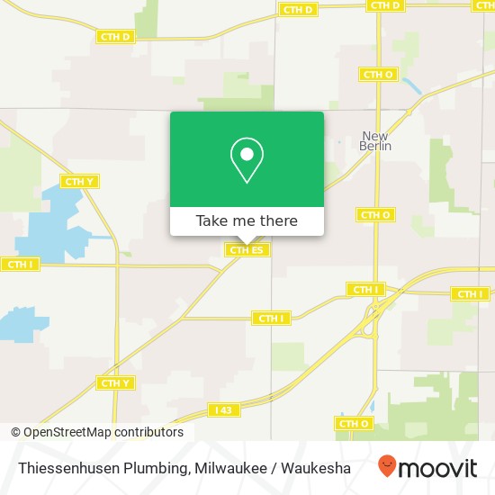 Mapa de Thiessenhusen Plumbing