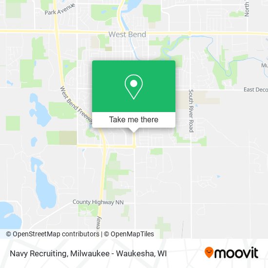 Navy Recruiting map