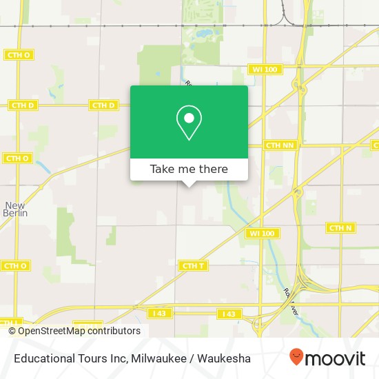 Educational Tours Inc map