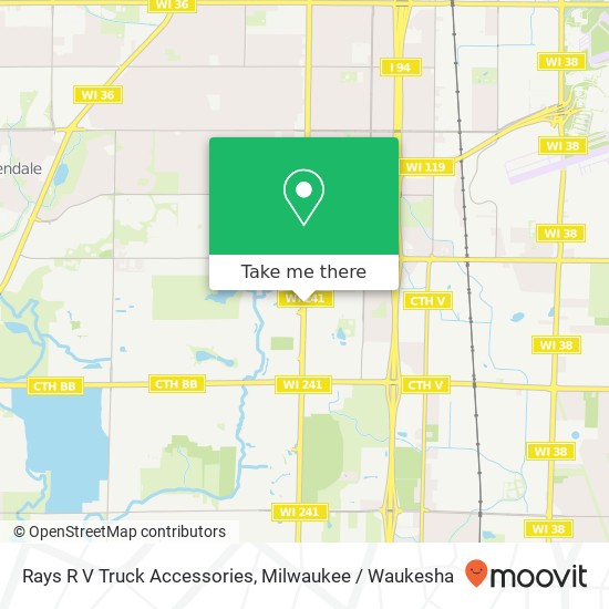 Rays R V Truck Accessories map